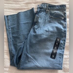 New J Crew Wide Leg Cropoed Jeans